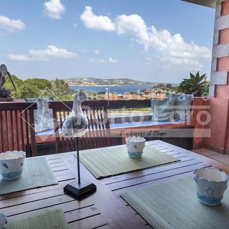 23 Baia Faro - Trilocale Mansardato Con Ampia Terrazza Vista Mare Palau Extérieur photo