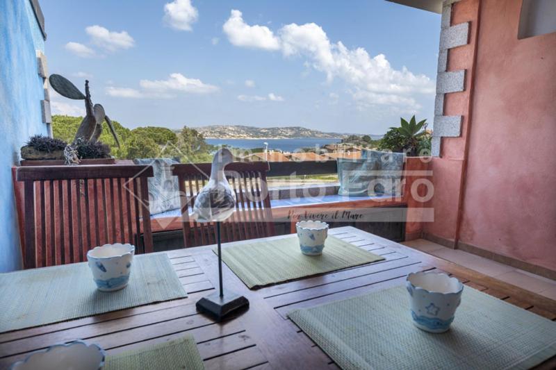 23 Baia Faro - Trilocale Mansardato Con Ampia Terrazza Vista Mare Palau Extérieur photo